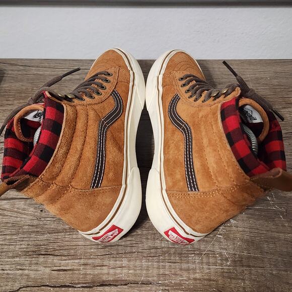 Vans Sk8-Hi MTE Men\'s Athletic Skate Shoes Sneakers Size 7 Glazed Ginger main image 4